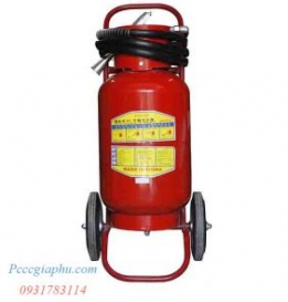Bình bột chữa cháy xe đẩy ABC 35kg