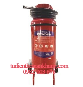 Bình chữa cháy xe đẩy Dragon MFTZL35 bột ABC 35kg