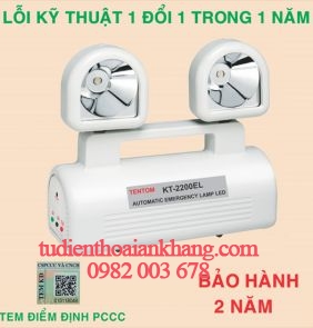 Đèn sạc khẩn cấp KT 2200EL Kentom