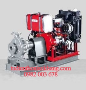 Máy bơm chữa cháy Parolli động cơ diesel