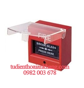 Nút nhấn khẩn vuông bể kính