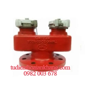 Đầu trụ tiếp nước 2 ngã DN65 2DN65xDN100 + KĐ