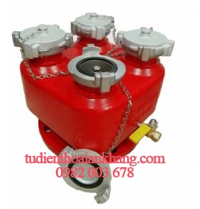 Đầu trụ tiếp nước 4 ngã DN65 4DN65xDN150 + KĐ