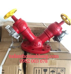 Đầu trụ chữa cháy tomoken 2DN65xDN100 + KĐ