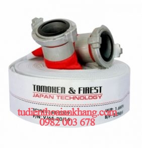 Vòi chữa cháy D65x30mx1.6Mpa FIREST kèm khớp nối GOST
